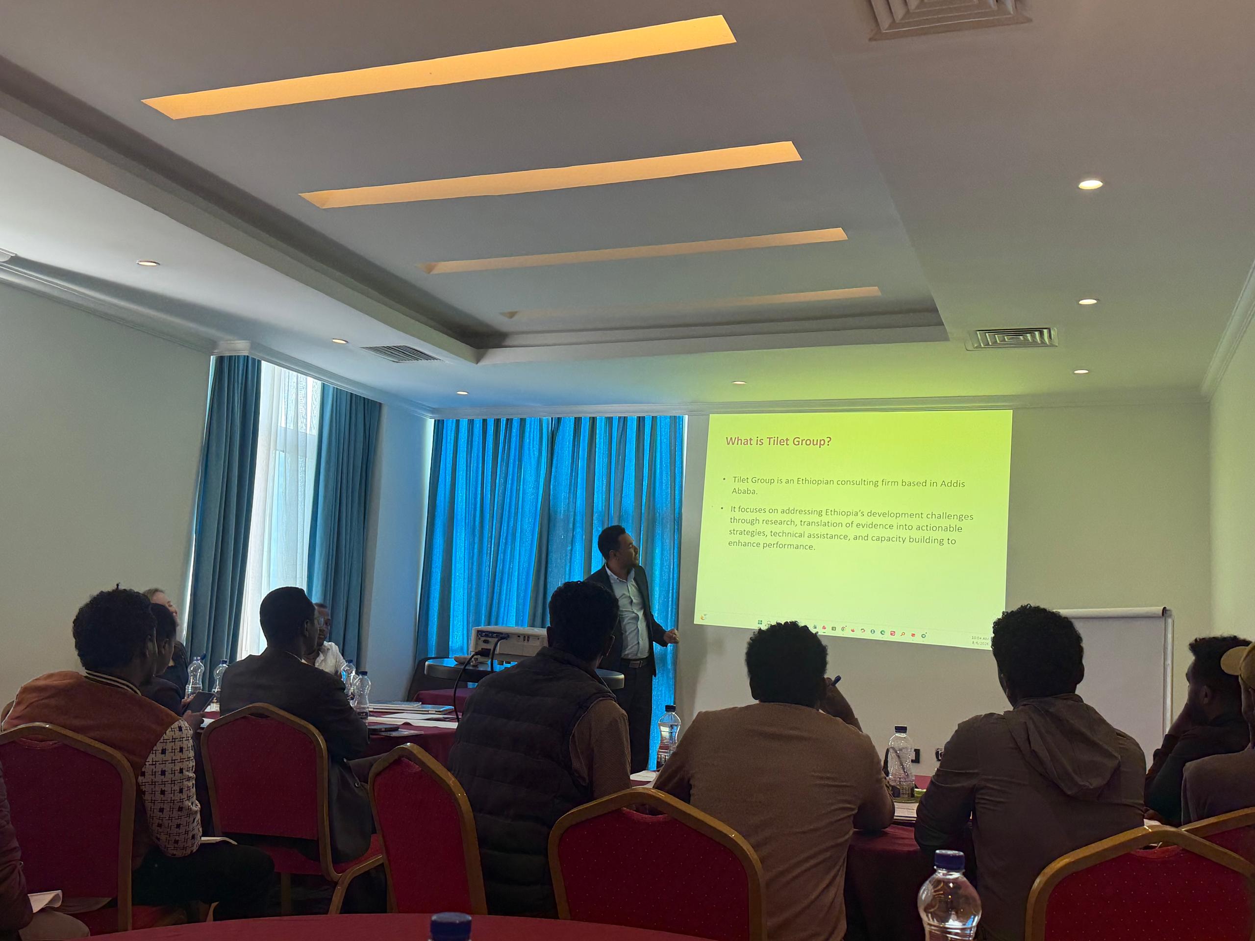 Data collectors training for the multisectoral immunization evaluation in Ethiopia